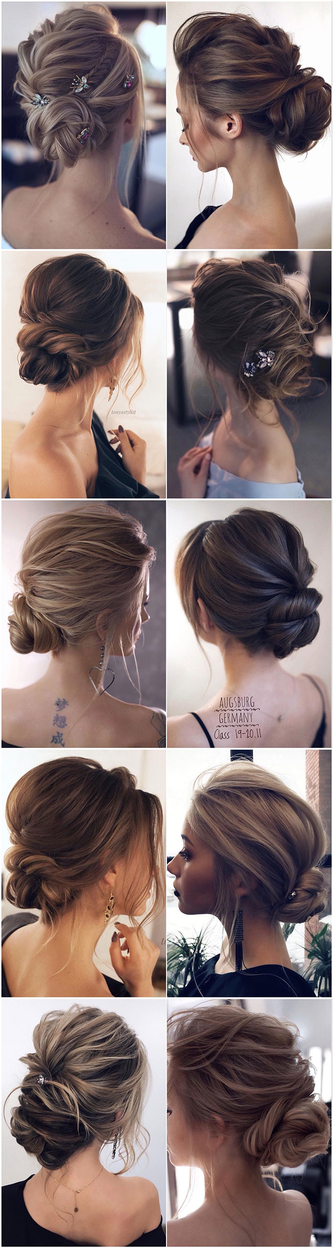 Spaghetti Strap Criss Cross Ball-Gown Tulle Weeding Dress With Ruched  Bodice | Wedding hair down, Wedding hairstyles for long hair, Half up hair