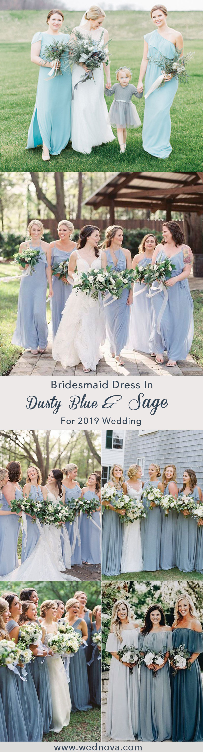 sage and dusty blue wedding