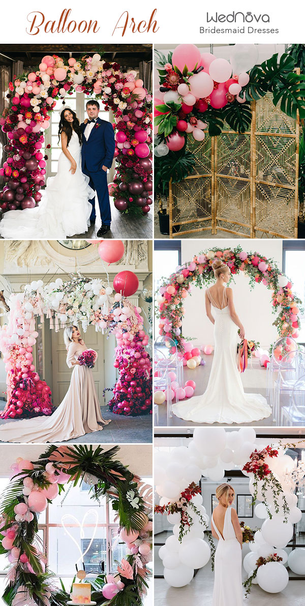 Wedding decoration shop balloons