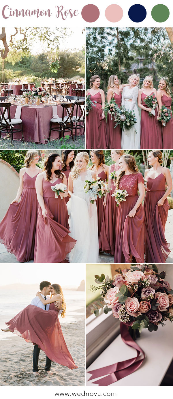 10 Hot Wedding Color Palettes for 2019 Trends WedNova Blog