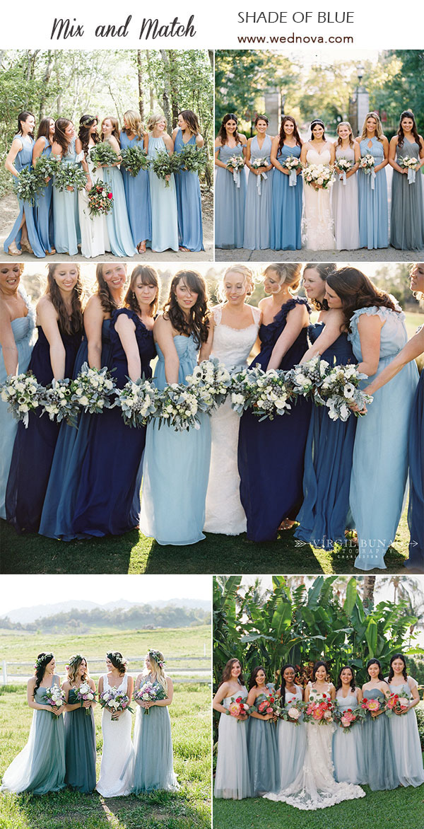 Mix and Match Bridesmaid Dresses Done Right 7 Ways to Rock the Trend WedNova Blog