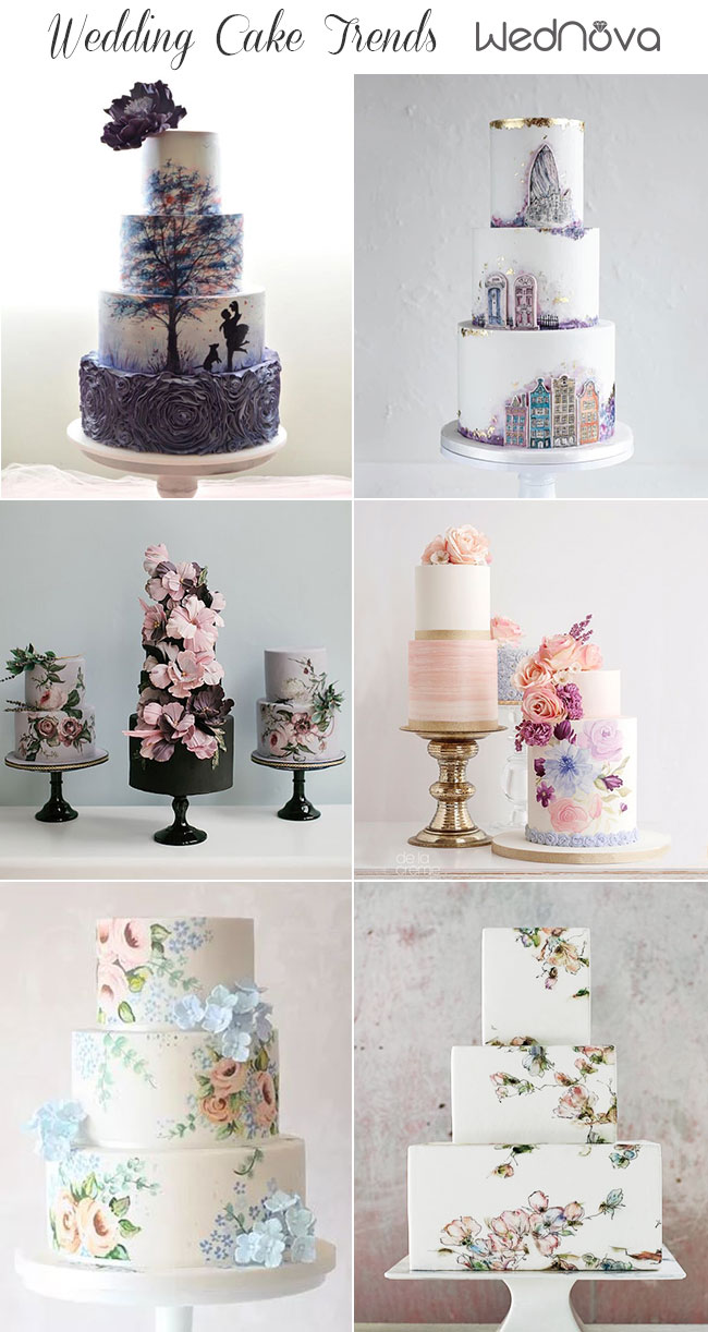 2019  Wedding  Cake  Trends  to Inspire Your Big Day WedNova 