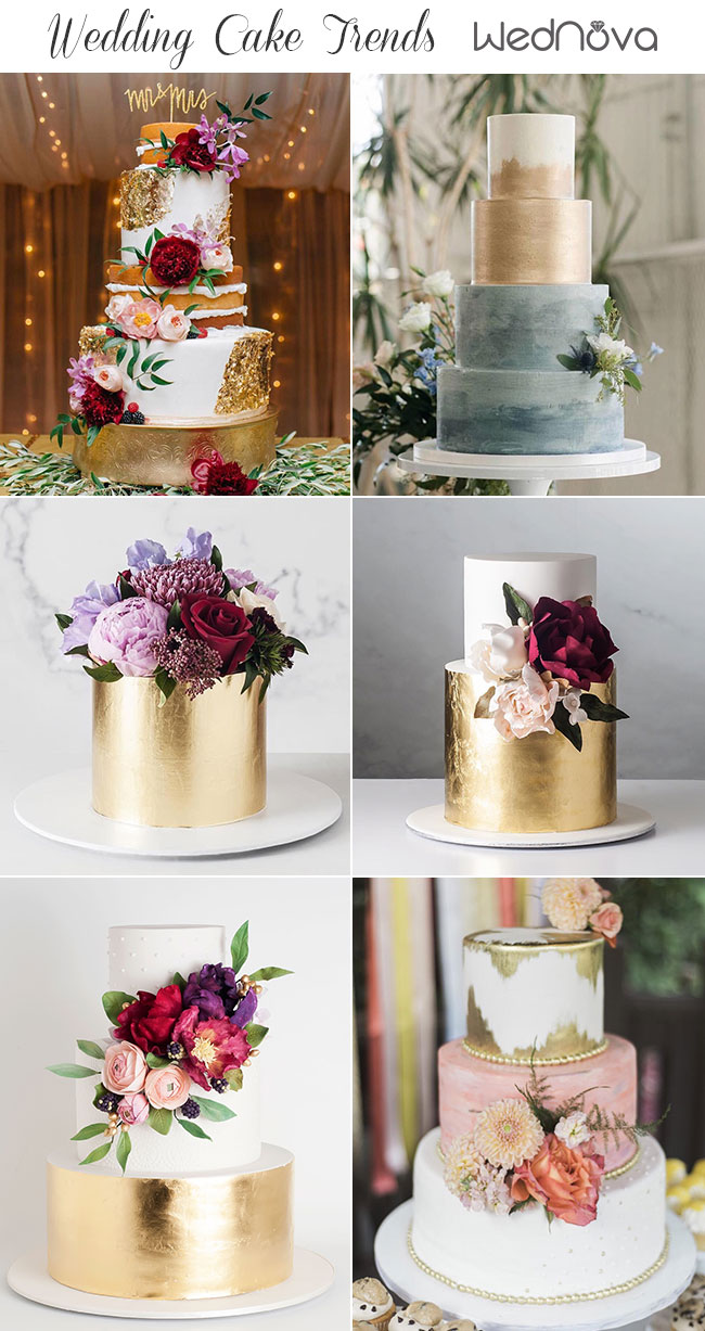  2019  Wedding  Cake  Trends  to Inspire Your Big Day WedNova 