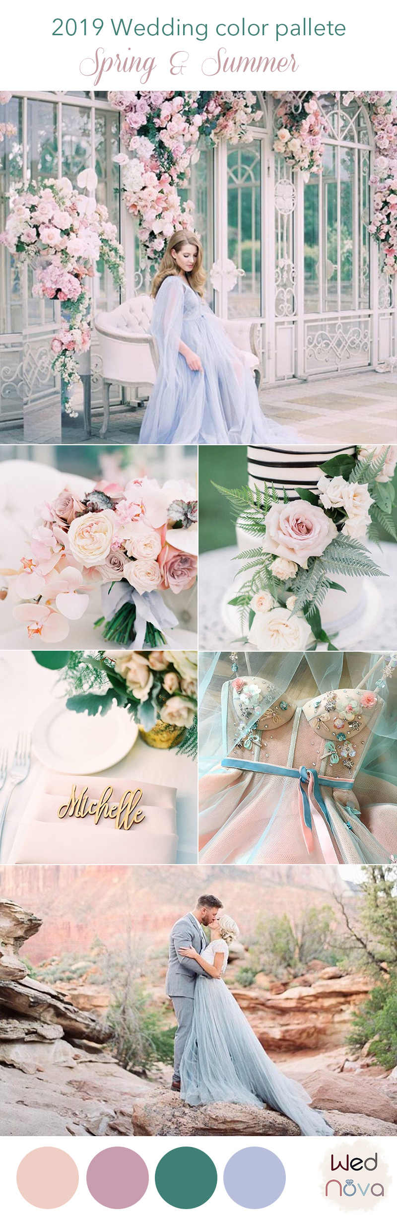 Summer Wedding Colors Ideas & Inspiration