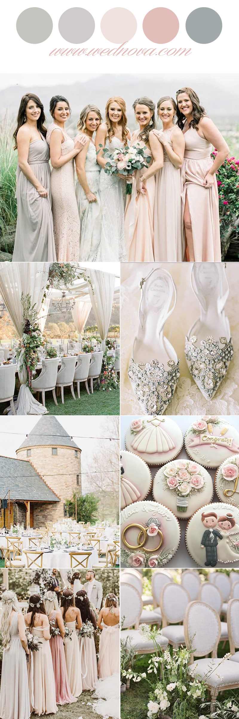 12 Wedding Color Palettes That Are Perfect for Spring WedNova Blog