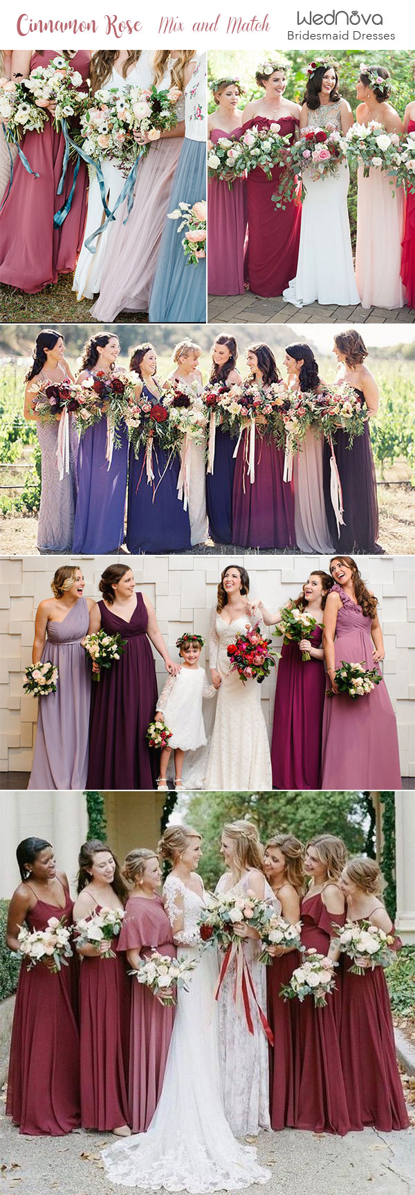 cinnamon colored bridesmaid dresses