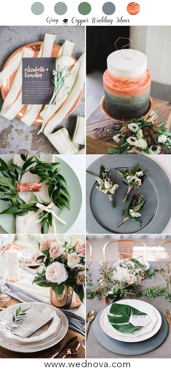 10 Copper Wedding Color Schemes So Good They Ll Give You The