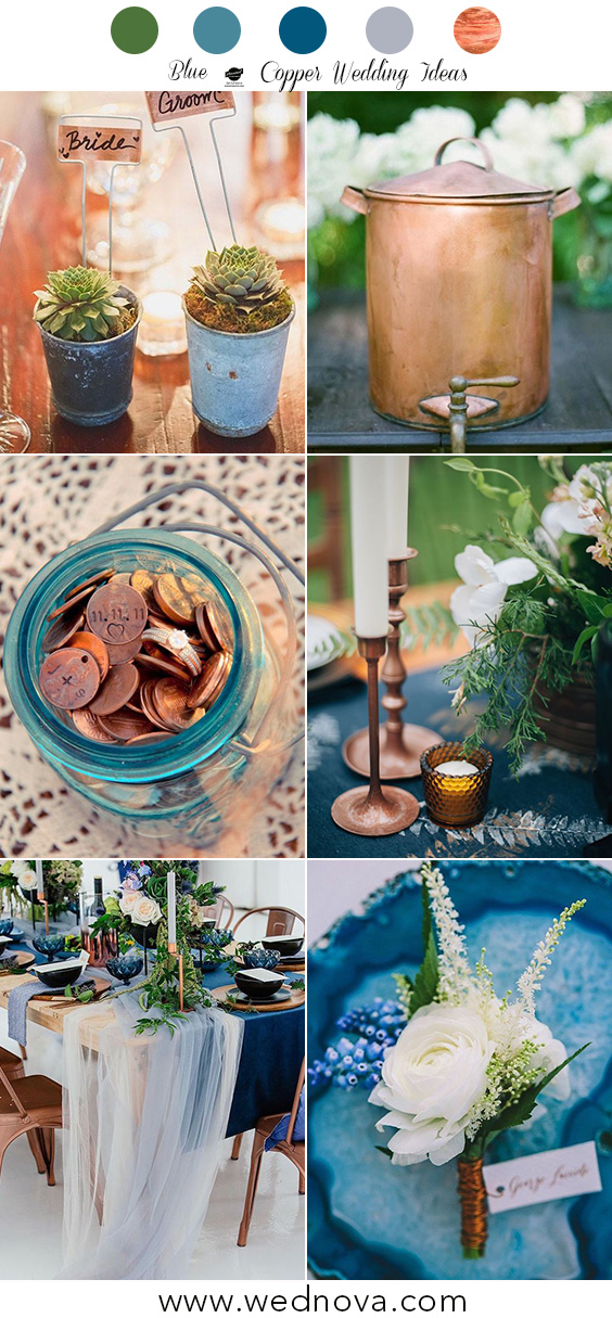 10 Copper Wedding Color Schemes So Good They Ll Give You The
