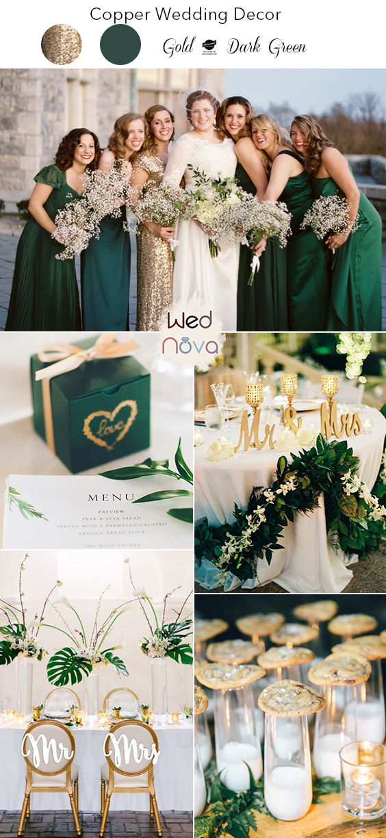 10 Copper Wedding Color Schemes So Good They Ll Give You The