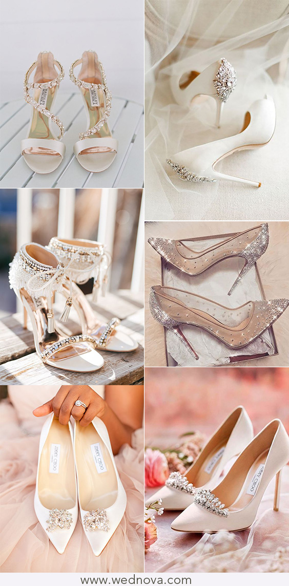 12 Swoon-Worthy Wedding Shoes for Stylish Brides in 2019 - WedNova Blog