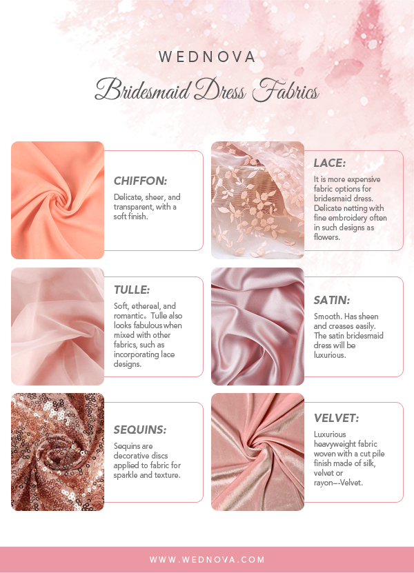 All the Bridesmaid Dress Details You Need To Know - WedNova Blog