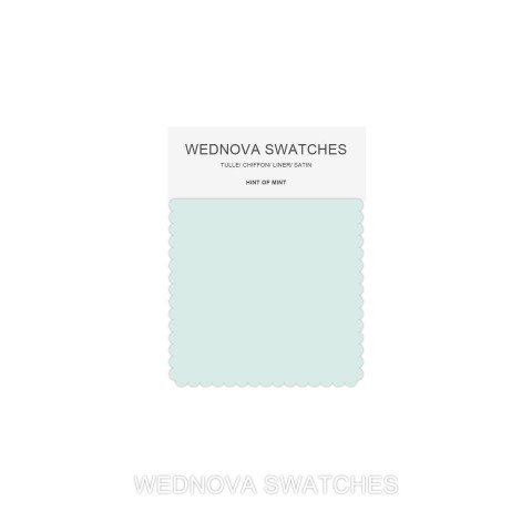 WedNova SWATCHES CHIFFON - BRIDESMAIDS & WEDDING PARTY