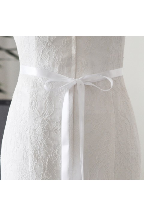 Rhinestone Crystal Ribbon Bridal Belt