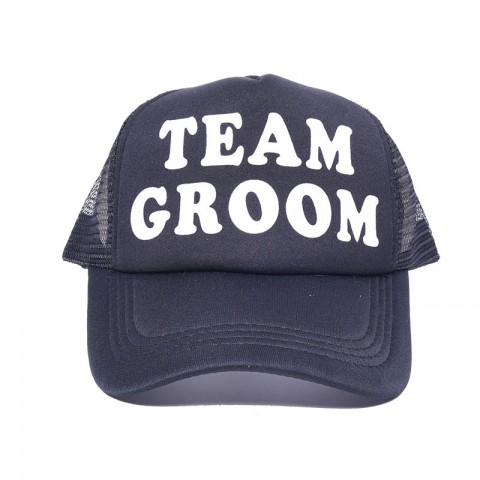 Groom & Team Groom Bachelorette Party Mesh Baseball Hats 