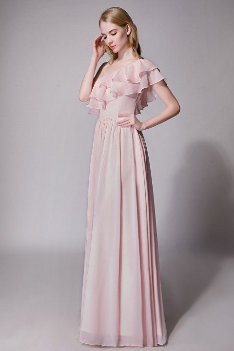 asymmetrical chiffon bridesmaid dresses