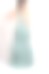 Spaghetti Strap Double V Neck High Waist Chiffon Bridesmaid Dress
