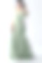 Spaghetti Strap V Neck Sleevesless Chiffon Bridesmaid Dress