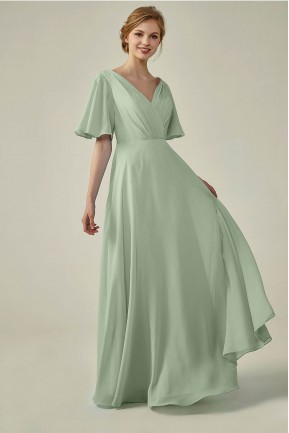 Sage Color Dresses