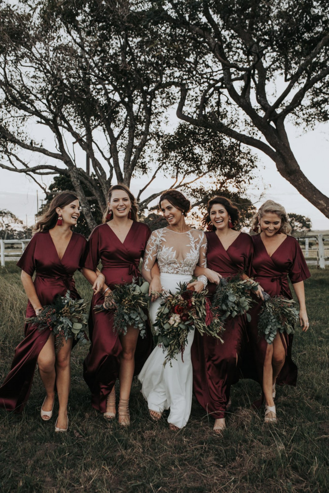 Short sleeve bridesmaid dress Clearance