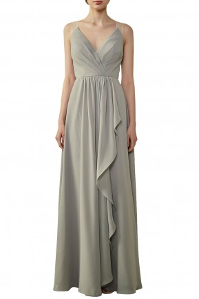 Neck Bridesmaid Dress