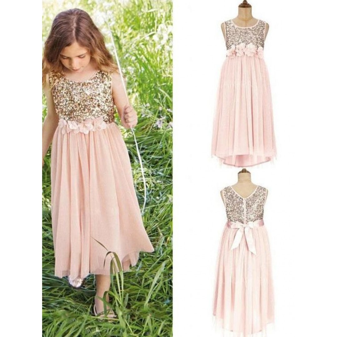 sequin junior bridesmaid dresses