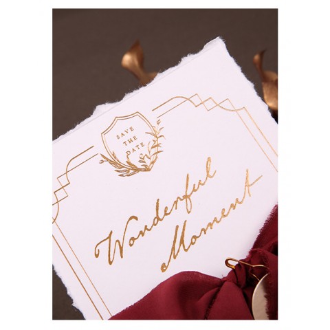 Wax Seal Customized Wedding Invitation