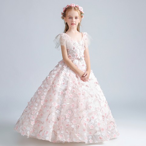 Light Pink Fantasy Round Neck 