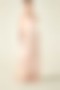 Sweetheart Neckline Cold Shoulder Long V back Tulle Bridesmaid Dress
